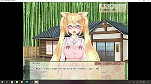 Waifu-ul Tău Foxgirl Nanako Te Călărește! Hai să Jucăm Konko XV!