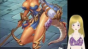 אחות אנימה סקסית עם ציצים גדולים מטפלת בחולה