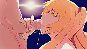 Fischl Sucking Big Cocks In This Hentai Animation 😈