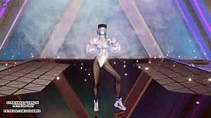 mmd aespa - supernova akali hot kpop dance league of legends uncensored hentai