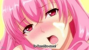 שלישייה פרועה מטורפת באנימה!