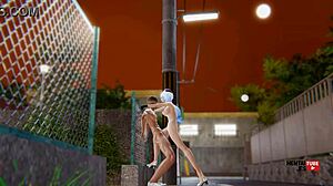 Ganyu fucked in the street