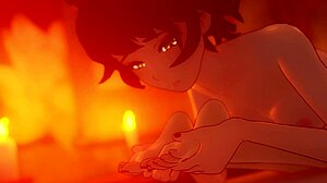 Does Kali Worship Blake's Nude Feet?