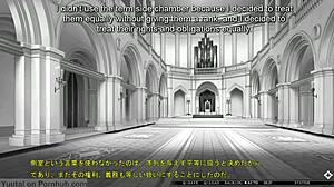 Explorând prințesa cu țâțe mari în visual novel 30