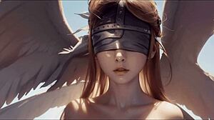 Angewomon Boldly Shows Her Tits