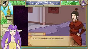 azula says, 'fuck me in this avatar trainer part 51'