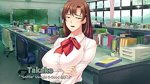 Mami sensei házi feladatot ad nyilvános helyen