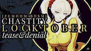 Erotický femdom paní audio pro Locktober múzu