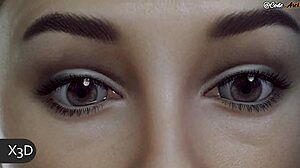 בלק וידו ו מבצעת את התפקיד עם זיון תחת, תחת ענק וזין מפלצתי באנימציות