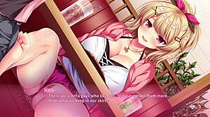 Nao says, 'This is a real hentai situation with big tits and monster cock'