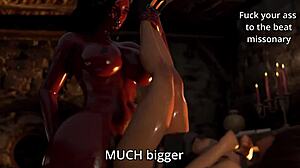 Hell's Public Succubus Anal Fuck!