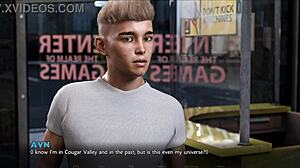 hot busty smoking redhead stepsister loves to undress and smoke in lost love