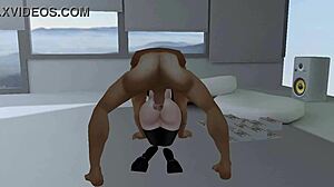 viejo aprovechando que su vieja salio de casa para traer a jovencita de color rosa 2