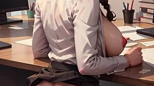 Svett kontorjente ert er