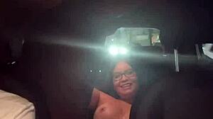 Black guy fucks young Asian girl on the street right in front of her husband