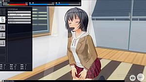 Boyish Uniform Maid Performs Deep Throat Blowjob And Creampie Ecchi