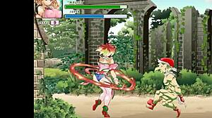 pretty woman fucks goblins in emulis hentai game