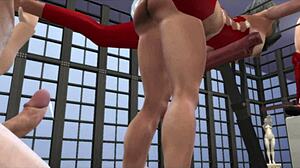 Want to see esper 3's big cock bukkake on huge tits?