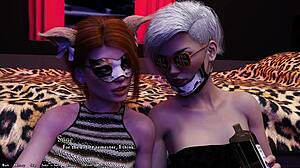 Being A Dik 75 - Planning Hot Threesome With Busty Redhead Girlfriend And Her Hot Alt Girl Friend