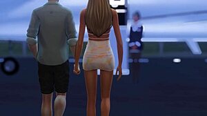 Første nat 3D hentai preview? Vil du se hvad der sker?