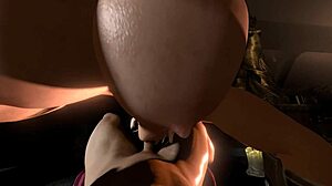 Thick Barbarian Elf Girl Sucking Small 18+ Perky Dick 😈