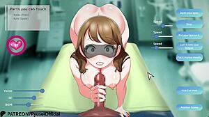 Experience the full game of touching the lady during health checkup, exploring every detail