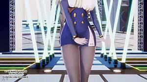 mmd t-ara - so crazy ahri hot kpop dance league of legends uncensored hentai