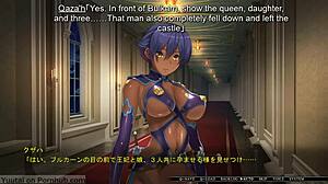 exploring the busty princess in visual novel 30