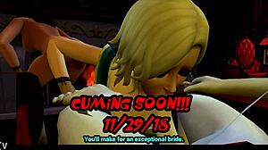 Nosferatu a Sims 4-ben három ribancot vámpír menyasszonnyá változtat Halloween fetishben