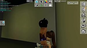 Roblox Hentai - Brookhaven RP Part 1 - Caught A Girl Rough Teen Pornstar