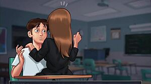 Sem miss Bissette učiteljica v Summertime Saga