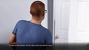 hot busty smoking redhead stepsister loves to undress and smoke in lost love