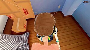 Chie Satonaka kneppes og creampies fra dit POV - Persona 4 hentai