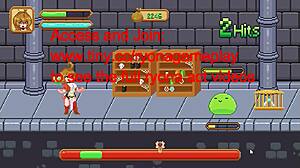 Cute female warrior has sex with men in pleasure climb new hentai game video