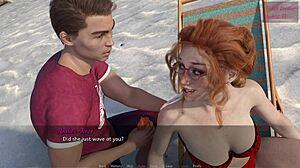 In fetish locator 41, does the redhead milf give you an intense footjob with her huge tits bouncing?