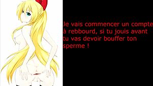 hentai joi with chitoge assplay iceplay cei humiliation