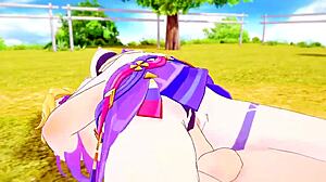 Citlali is getting rough with Aether in this Genshin hentai! 😈