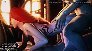 katarina adventure with orcs - league of legends - game