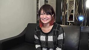 Slender Nineteen-Year-Old Japanese Beauty Gives Amateur Blowjob and Hairy Creampie Uncensored Hentai