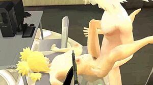 Naruto Hentai Episodio 40 Temari Masturbating Gets Anal Fuck From Pervy Sage