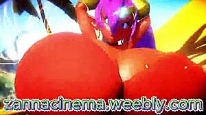 Breast Expansion Animation