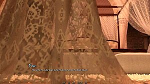 Hot girl masturbates intensely in sex game