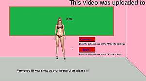 hot teacher taking her clothes off in front of her 18 year old students in classroom and then being convinced to have sex with them in lets fuck that exhibitionist teacher new 2025 hentai game