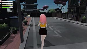 Roxanne Continues Exhibitionist Adventures In Kyonyuu Fantasy