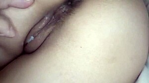 Japanese Black-Haired Beauty Shaved Pussy Creampie Sex