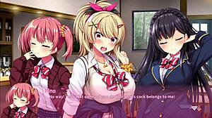 Real hentai situation 2 part 20 nao route 7 with creampie and squirting.