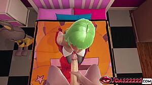 Does Sister Ameria lick big dick in stockings?