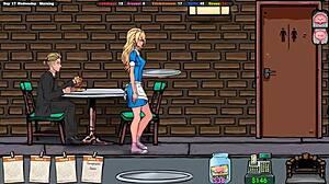 Cunning Masseur Asks Permission To Examine Breasts In 3D Hentai Game With Anal Blowjob Gangbang Creampie