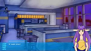 i teach redhead ada in her new uniform with monster in night lessons part 6