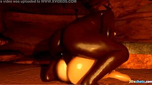Tribe Princess Gets Assfucked By Big Black Cock In 3D Hentai